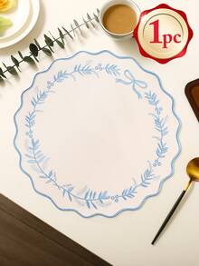 1-100pcs Embroidered Floral Fabric Placemats, Easy To Clean, Wipe-Able, Non-Slip, Suitable For Dining Table, Holiday, Wedding, Party Decoration, Applicable For Home, Restaurant, Dining Room Decor, Home Goods - Multicolor - View 19