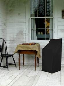 Capa para cadeira de 1 peça, capa para cadeira à prova d'água, à prova de poeira e sol, capa para sofá à prova d'água para móveis internos e externos, capa para mesa de jardim, capa para móveis externos e externos