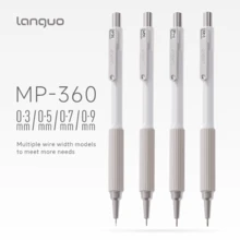 1pc Soft Grip Automatic Mechanical Pencil, 0.3mm/0.5mm/0.7mm/0.9mm Options, For Drawing, Sketching, Art Students, Graphic Design, High-Quality Retractable Pencil With Lead Refill