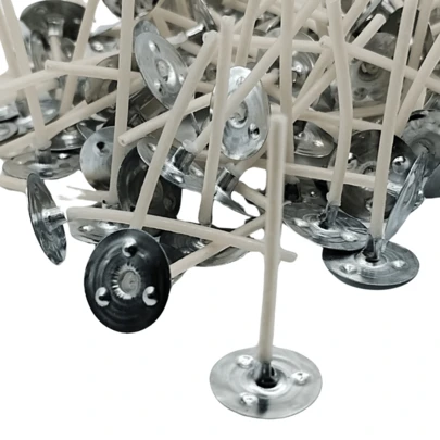 100 Pavios Para Fabricação de Velas Rechaud 3,5cm Altura Decorativa/ Difusor de Essência/ Aromática