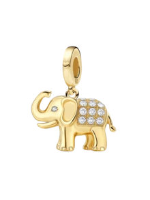 1 PC Fashionable 925 Sterling Silver Infinite Love Clasp Beads Pendant Charm Pendant Ball Suitable For Bracelets DIY Women's Jewelry - Gold - View 11