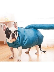 1 pezzo Borsa per asciugatura animali domestici, speciale per asciugare il pelo di gatti e cani, anche di grossa taglia, asciugacapelli rapido per il bagno, borsa per asciugacapelli, strumento per la toelettatura rapida del mantello degli animali domestici, borsa per animali domestici pieghevole, risparmia spazio, realizzata in tessuto Oxford e pellicola argentata, impermeabile, in grado di dissipare rapidamente il calore, adatta per bulldog, corgi, beagle, cani, gatti