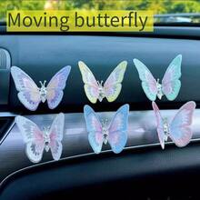 20 peças/10 peças/6 peças/Novo Adesivo Estéreo 3D Sem Costura/Montado no Carro/Móvel/Borboleta/Colocação Plana/Decoração Interna do Carro/Fofo/Criativo/Presente de Natal 1 conjunto