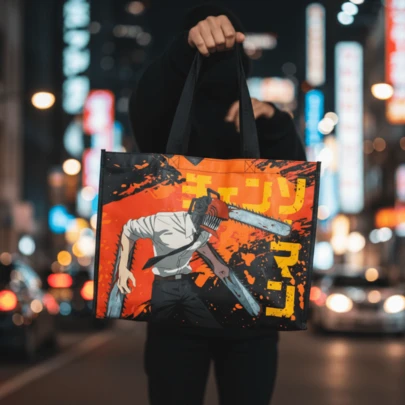 Crunchyroll BOLSA DE COMPRAS CHAINSAWMAN
