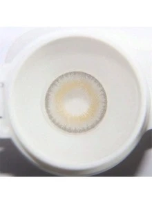 1 副北海道灰色彩色隐形眼镜，14.5 毫米一次性彩色隐形眼镜，适用于眼妆万圣节服装角色扮演 - 灰色 - 查看 5