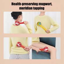 Moxa Hammer Meridian Massage Hammer, Health Care Hammer For Meridian Massage, Shoulder, Neck, Back And Leg Massage - Multicolor - View 10