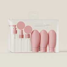 11pcs/8pcs/3pcs 2.71oz Refillable Portable Travel Bottles Set For Toiletries, Bath And Cleaning Separate Bottles