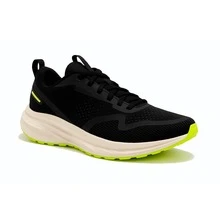 Men's Original Gym Tennis Shoes, Light And Soft, Walking, Running - 黑綠色 - 查看 2