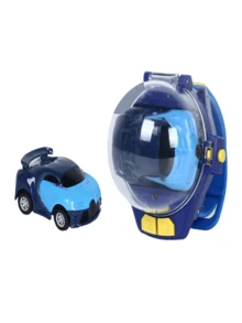 Mini Remote Control Alloy Race Car Toy Watch For Kids 3-12 Years Old Boys Girls - Wireless Indoor/Outdoor Multi-Player Interactive RC Race Car Toy, Children Christmas Gift