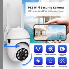 closeli 1MP Wireless WiFi Security Camera, Smart Indoor IP Camera, Baby Monitor, Full Color Night Vision, 2.4GHz, Mobile App Control, Supports IOS/Android/HarmonyOS, Loop Recording, Two-Way Audio, Remote Monitoring