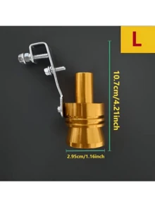 1 buah Simulator Knalpot Turbo Aluminium | Generator Suara Knalpot Universal untuk Sepeda Motor, Truk, Mobil, Kendaraan Off-Road | Aksesori Dekorasi Otomotif, Lelucon Halloween, Hadiah Natal - MultiWarna - View 5