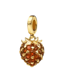 1pc 925 Sterling Silver Pineapple Pendant, Suitable For Women Bracelet, Bangle DIY Jewelry Making And Daily Accessories Decoration - Gold - View 15