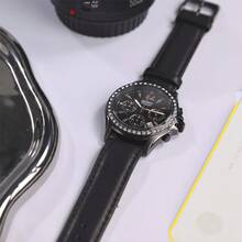 Orient Watch For Men - Analog Leather Band - STW00001B0 - Black - View 6