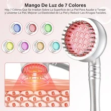 Máquina de Cavitación 9 En 1, Dispositivo de Radiofrecuencia de Cavitación 40K, Máquina de Belleza y Estiramiento de La Piel de Todo El Cuerpo, Máquina Multifuncional de Eliminación de Celulitis - Plateado - Ver 3