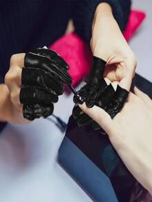 20pcs/100pcs Latex Finger Cots, Disposable Powder-Free Beauty Tattoo Embroidery Finger Cots, Dust-Free Anti-Static Finger Cots, Labor Protection Finger Cots - Multicolor - View 5