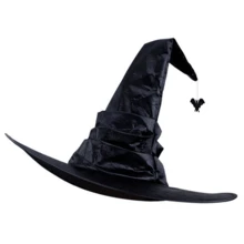1pc Halloween Witch Hat, Adult & Teen Witch Hat, Favorite Gift For Christmas