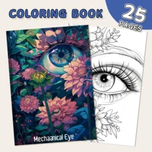 25 Pages Premium Thick Mandala Coloring Book With Rich Illustrations, Art Sketchbook With Single-Sided Illustrations, Suitable For Adults And Teenagers, Suitable For Relaxation And Creativity, Ideal Gift For Halloween, Thanksgiving, Christmas And Other Holiday Parties,Mother's Day,Mom's Gift,Back To School,School Supplies