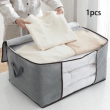 3 buc saci pliabili pentru depozitare acasă, organizator de uz casnic pentru haine, lenjerie de pat, pulovere, perne și depozitare în dulap