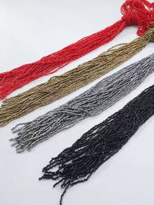 New Bohemian Style Multi-Layer Handmade Beaded Braided Rope Tassel Necklace, Gift For Holidays, Birthday, Back To School, New Year, Valentine's Day, Mother's Day, Teacher's Day, Wedding, Music Festival, Graduation