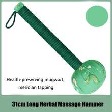 Moxa Hammer Meridian Massage Hammer, Health Care Hammer For Meridian Massage, Shoulder, Neck, Back And Leg Massage - Multicolor - View 16