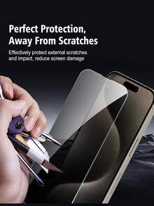 2 piezas Protector de pantalla de vidrio templado anti espía y anti mirones compatible con iPhone 17, 16, 15, 14, 13, 11 PRO X XS MAX 12 Mini XR 6 7 8 Plus Se2 Se3, regalo para cumpleaños, familia y amigos, accesorios para teléfonos móviles