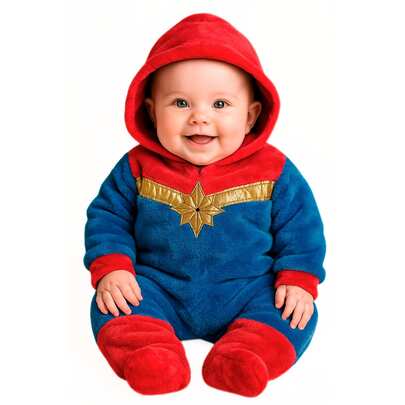 Marvel Mameluco para Bebé con gorro bordado
