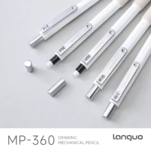 1pc Soft Grip Automatic Mechanical Pencil, 0.3mm/0.5mm/0.7mm/0.9mm Options, For Drawing, Sketching, Art Students, Graphic Design, High-Quality Retractable Pencil With Lead Refill