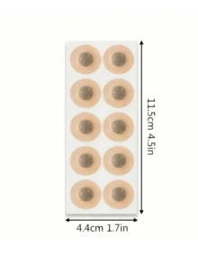 180/120/60/30/10片磁性鼻贴和磁性鼻扩张器，旨在帮助睡眠、扩张鼻腔、减少打鼾、增加气流并改善睡眠质量。它们不含油，亲肤且防汗。 - 膚色 - 查看 2
