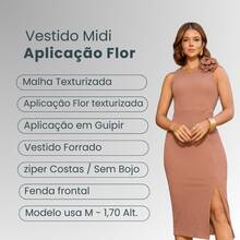 Detrix Vestido Midi Tubinho Peplum  Verão Social com Alça Feminino Fenda Laços Frente Casual Chique para Festa Moderno Eventos Vestido Feminino Elegante Básico  Simples  Sexy  Para sair  Universitário  Férias Clássico  Romântico  Minimalista Bonitinho  Tecido de malha Texturizada Zíper Praia Casamento Festa de aniversário Coquetel  Formal e Noturno  Convidado do casamento  Baile de formatura - Bege - Visão 4