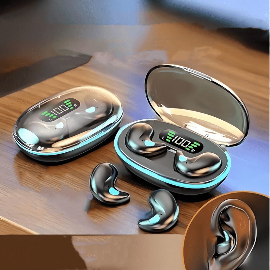 X55 Mini Earpods Wireless Earphone Headphones Sport Game Sleep Bluetooth 5.3 Earbuds HIFI Stereo Music Headset