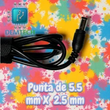 DEMTECH Cargador de corriente compatible para computadora portátil con salida de 15V 5A y 1.5A, con conector redondo de 5.5 mm exterior * 2.5 mm interior, adaptador de energía universal con entrada AC 100-240V, diseño compacto y portátil ideal para uso en hogar, oficina o viajes, práctico como reemplazo de cargadores dañados o extraviados y como accesorio adicional para mantener tu equipo siempre cargado, compatible con notebooks, ultrabooks y computadoras portátiles que requieren voltaje de 15V con conector 5.5 * 2.5 mm, voltaje estable para un rendimiento confiable en todas las tareas diarias, ligero y fácil de transportar, ideal para estudiantes, profesionales y usuarios que necesitan movilidad, accesorio duradero con cable flexible y conector firme que asegura conexión estable, perfecto para trabajo, estudio, entretenimiento y actividades cotidianas que requieren energía constante. - Tipo de Enchufe B USA (220-240V) - Ver 2