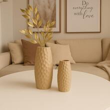 Alice Cachepot Vase - Tall, High-Quality Vase - Beige - View 2