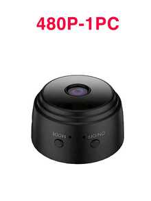 GENAI 1/2/4pcs Home Security Camera -720P WiFi Nanny Cam With Night Vision, Motion Detection, And Home Security For Indoor Outdoor Pet Monitoring - Compact And Discreet Design (Support 2.4GWIFl Only) - Black - View 13