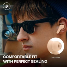 JBL Wave Beam 入耳式无线耳塞，具有 IP54 和 IPX2 防水功能、免提通话和 32 小时电池续航时间， - 米色 - 查看 7