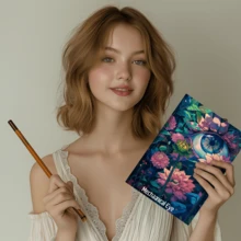 25 Pages Premium Thick Mandala Coloring Book With Rich Illustrations, Art Sketchbook With Single-Sided Illustrations, Suitable For Adults And Teenagers, Suitable For Relaxation And Creativity, Ideal Gift For Halloween, Thanksgiving, Christmas And Other Holiday Parties,Mother's Day,Mom's Gift,Back To School,School Supplies