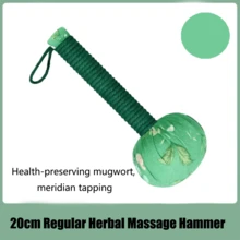 Moxa Hammer Meridian Massage Hammer, Health Care Hammer For Meridian Massage, Shoulder, Neck, Back And Leg Massage - Multicolor - View 14