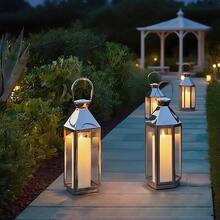 1pc/12pcs Flameless Electronic Candles + 1pc Large LED Electronic Candle Light, 30cm/35cm Height, Christmas Decorative Candles With Remote Control, Battery Powered Flickering Candles With Realistic Warm Glow, Portable Patio Porch Atmosphere Light, Birthday Hotel Wedding Decor Candle Lights, Holiday Atmosphere Candles | Holiday Home Decor | LED Lighting Candles - Multicolor - View 7