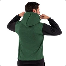 Sweatshirt And Pants Set With Pocket Unisex Tracksuit Kit - 綠色 - 查看 3
