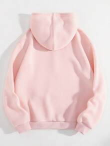 Men's Streetwear, Personalized Design Custom Hoodies.Pink - 粉色 - 查看 2