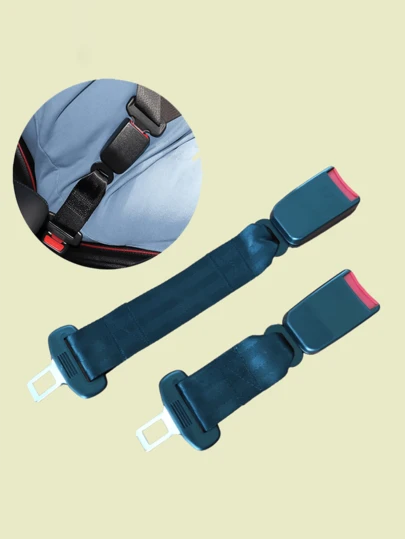 Förlängningsremmar för bilsäten och spännen för sätesförlängning för överviktiga personer. Bekvämt ryggstöd för kvinnor, gravida kvinnor och användare i större storlekar - Slitstarkt ABS-material, tillbehör till bilsäten, justerbart spänne, andningsbart tyg, säkerhetsbältesjusterare för gravida kvinnor, Mimi-bälte, bilbälteskudde. Alla hjärtans dag-present