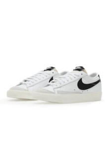 Nike Blazer Low '77 白色 - 黑白 - 查看 2
