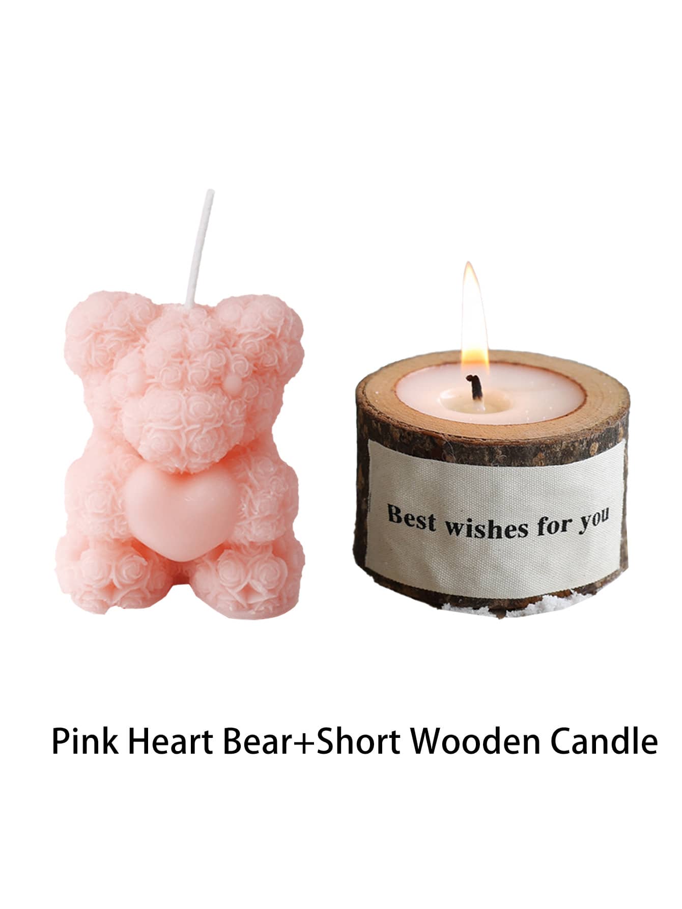 1pc Rose Bear Aromatherapy Candle, Lovely Decoration Wedding Partner Hand Gift Home Decoration,Valentine's Day Gift,Birthday Present,Christmas Decorations,Christmas Decor,Christmas Gifts,Room Decor - Available In Multiple Colors - View 12