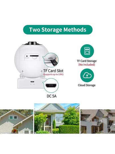 Closeli 1MP Wireless WiFi Security Camera, Slimme Indoor IP Baby Monitor, Full Night Vision, 2.4GHz, Mobile App Control, Supports IOS/ roid/HarmonyOS, Loop Recording, Two Way Audio, Remote Monitoring view 8