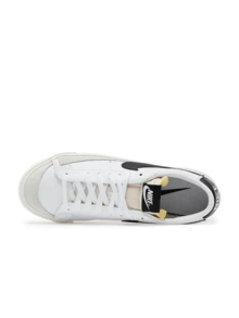 Nike Blazer Low '77 白色 - 黑白 - 查看 4