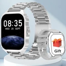 Multifunktionale Smartwatch mit kabelloser Anruffunktion | Sport Outdoor/Wandern/Reisebekleidung, Sportdatenverfolgung, Wecker, Erinnerung an langes Sitzen, Schlafüberwachung, Schrittzähler, Informationsbenachrichtigung, Fitness-Armband - das perfekte Urlaubsgeschenk, kompatibel mit iOS und Android