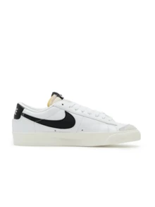 Nike Blazer Low '77 白色 - 黑白 - 查看 3