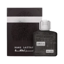 Eau de parfum Lattafa Ramz Silver para hombres 3.4 Oz 100mL, fragancia suave y elegante pour homme por Lattafa Perfumes, aroma a vainilla aromática - transparente - Ver 1