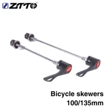 ZTTO 1 Pair Bicycle Parts Road Bike QR Screw Skewers 100 135mm Axle DT Quick Release Skewer Lever MTB Mountain Bikes Accessories - Multicolor - View 8