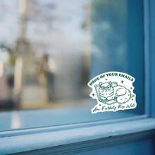 1PC Funny Office Sticker - None Of Your Emails Are Finding Me Well Sticker - Sarcastic Work Humor Decal For Laptop, Desk & Water Bottle - Cat Meme Design For Remote Workers & Office Employees ( Vinyl, 3 Inches)