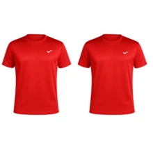 Men's Dry Fit T-Shirt Kit - Casual - Training - Gym - Sports - Exercises - Running - 2 Đỏ - Xem 2